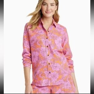 Universal Threads NWT❗️ Floral Button Down and Shorts Linen Matching Set